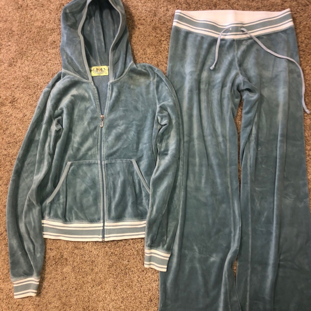 Juicy Couture velour track outfit